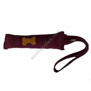 Ace Dog Toy: Made of SUEDE LEATHER